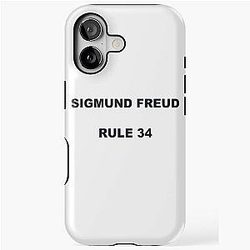 Sigmund Freud iPhone Tough Case