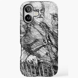 Sigmund Freud portrait tough case