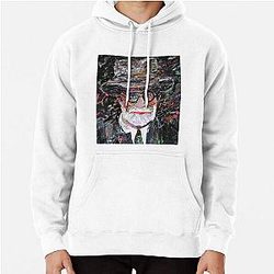 Sigmund Freud acrylic portrait Pullover Hoodie