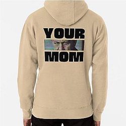 Your Mom Sigmund Freud Pullover Hoodie