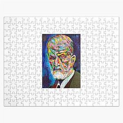 Sigmund Freud Acrylic Portrait Jigsaw Puzzle