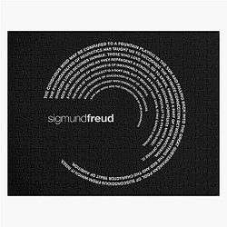 Sigmund Freud Silver Jigsaw Puzzle