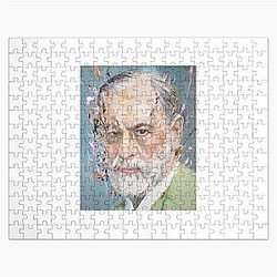 Sigmund Freud oil portrait Jigsaw Puzzle