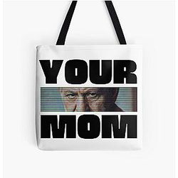 Your Mom Sigmund Freud All Over Print Tote Bag