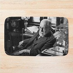 Neurologist Sigmund Freud Bathmat
