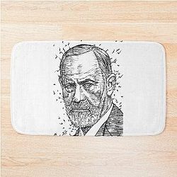 Sigmund Freud Bath Mat