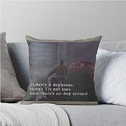 Silent Hill 1 Harry Mason Throw Pillow