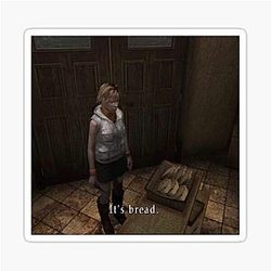 Bread Silent Hill Sticker