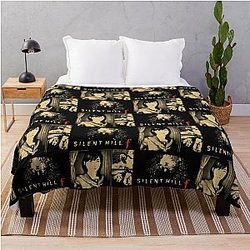 Silent Hill Retro 90s Throw Blanket