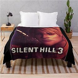 Silent Hill 3 - Box Art Cover Original Throw Blanket