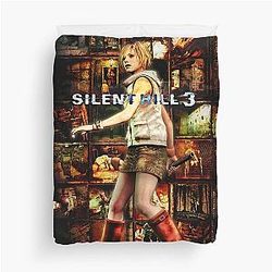 Silent Hill 3 Poster Heather Mason Artwork Duvet Cover