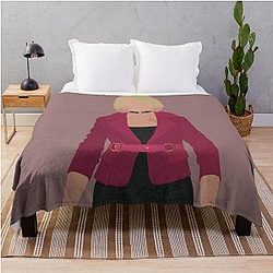 Silent Hill 2 Digital Fan Art Throw Blanket