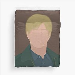 Silent Hill 2 James Sunderland Digital Fan Art Duvet Cover