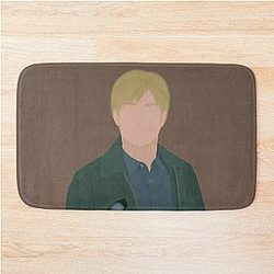 Silent Hill 2 James Sunderland Digital Fan Art Bath Mat