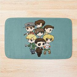 Protagonists of Silent Hill Bath Mat