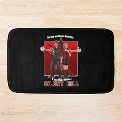 In my restless dreams I see Silent Hill Bath Mat