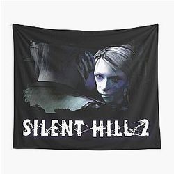 SILENT HILL 2 - Maria James and James with Logo Tapestry