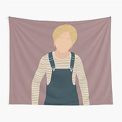 Silent Hill 2 Laura Digital Fan Art Tapestry