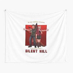In My Restless Dreams I See That Town Silent Hill Tapestry