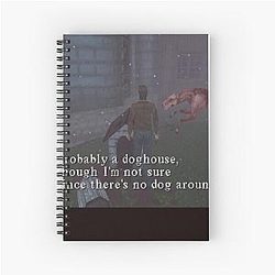 Silent Hill 1 Harry Mason Spiral Notebook
