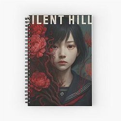 Silent Hill Crimson Blossom Spiral Notebook