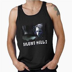 Silent Hill 2 - Maria and James with logo tank top