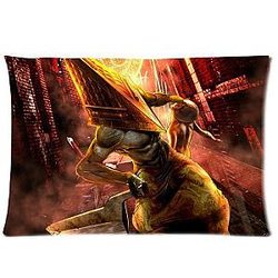 Pillowcase Silent Hill Creative Custom Pillow Sham Queen Size Pillow Cushion Case Cover Two Sides Printed 16 Inches