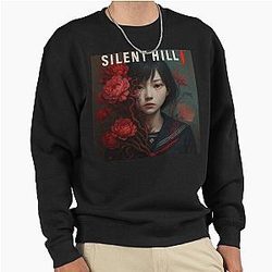 Silent Hill Crimson Blossoms Pullover Sweatshirt
