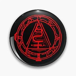Silent Hill Custom Logo Design Pin