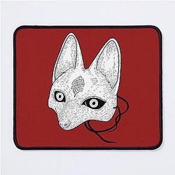 Shimizu Hinako Mask Sketch Silent Hill F Mouse Pad