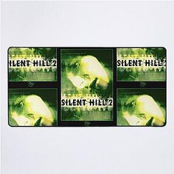 Silent Hill 2 Ps2 Original Box Art Green Cover Neon Desk Mat