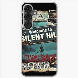 Welcome to Silent Hill Town Horror Print Pyramid HeadT-Shirt Samsung Galaxy Soft Case