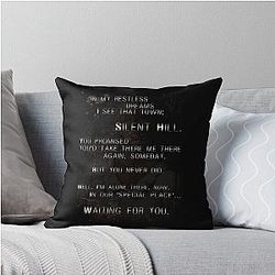 Silent Hill ; Mary's Letter Throw Pillow