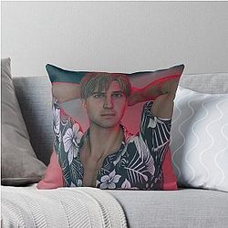 James Sunderland Silent Hill 2 Fan Art Throw Pillow