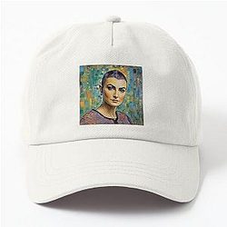 Portrait of Sinéad O'Connor Dad Hat