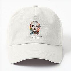 Sinéad O'Connor painting Dad Hat