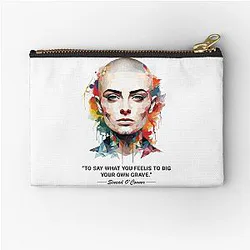 Sinéad O'Connor Zipper Pouch
