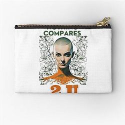 Sinéad O'Connor in Classic T-Shirt with Zipper Pouch