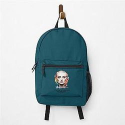 Sinéad O'Connor painting backpack