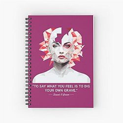 Sinéad O'Connor Spiral Notebook