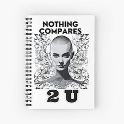 Sinéad O' Connor in Spiral Notebook
