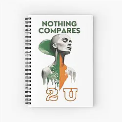 Sinéad O'Connor in Spiral Notebook