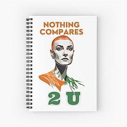 Sinéad O'Connor in Spiral Notebook