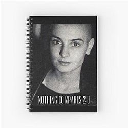 Sinéad O'Connor Nothing Compares to U Spiral Notebook