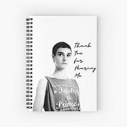 Sinéad O'Connor Thank You Spiral Notebook