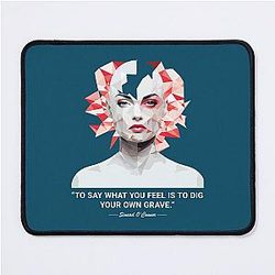 Sinéad O'Connor Mouse Pad