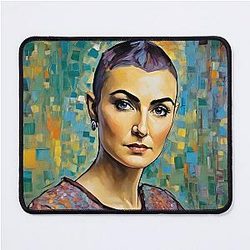 Portrait of Sinéad O'Connor Mouse Pad