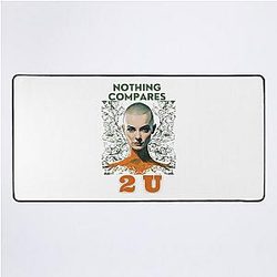 Sinéad O'Connor in Classic T-Shirt Desk Mat