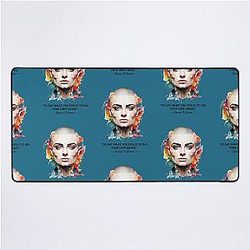 Sinéad O'Connor Painting Desk Mat