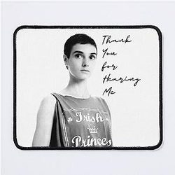 Sinéad O'Connor Thank You Mouse Pad